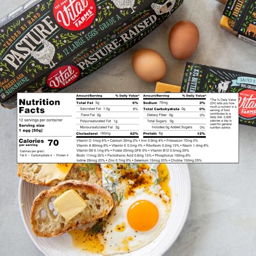 Image of Vital Farms Pasture-Raised Large Eggs 12ct