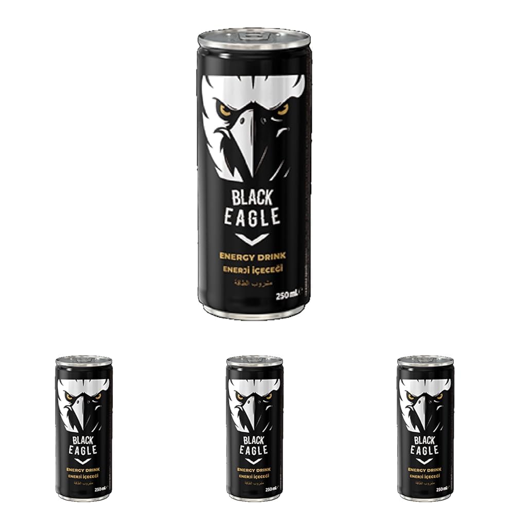 Meysu Black Eagle Enerji 250 ml (4 paketi)