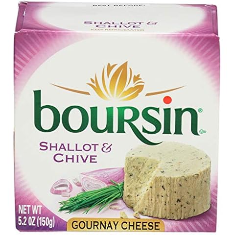 Boursin Shallots Chives Cheese, 5.2 Ounce Cover