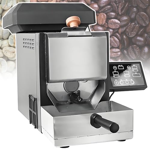 KJZQXYX Coffee Bean Roaster,Countertops Automatic Coffee Roaster,Maximum Capacity 300g,for Home Kitchen