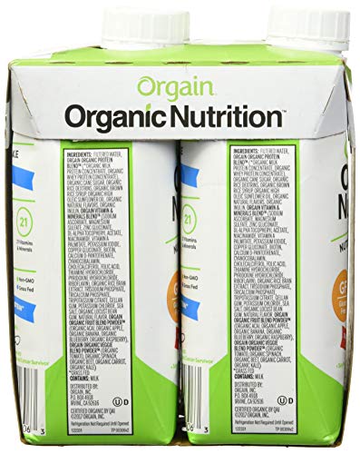 Orgain Organic Nutritional Shake Strawberries & Cream - 4 CT - Image 5