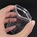 Self Seal Plastic Pack Zipper Lock Bags Clear PVC Antitarnish Jewelry Rings Earrings Packing Storage Pouch for Zip Transparent Anti-Oxidation Lock Poly Pouch 100 Pcs (6x8cm (2.36x3.15 inch))