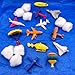 Safari Ltd. In The Sky TOOB - 12 Figurines: Jets, Parachute, Blimp, Concorde, Planes, Helicopter, and More - Educational Toy Set for Boys, Girls, and Kids 3+