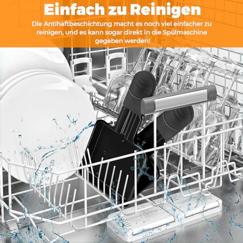 LeuKoles Pack of 4 Raclette Grill Pans, Non-Stick Coating Mini Cheese Pans, Additional Raclette Harnesses for Raclette Grill (Pack of 4) - Image 8