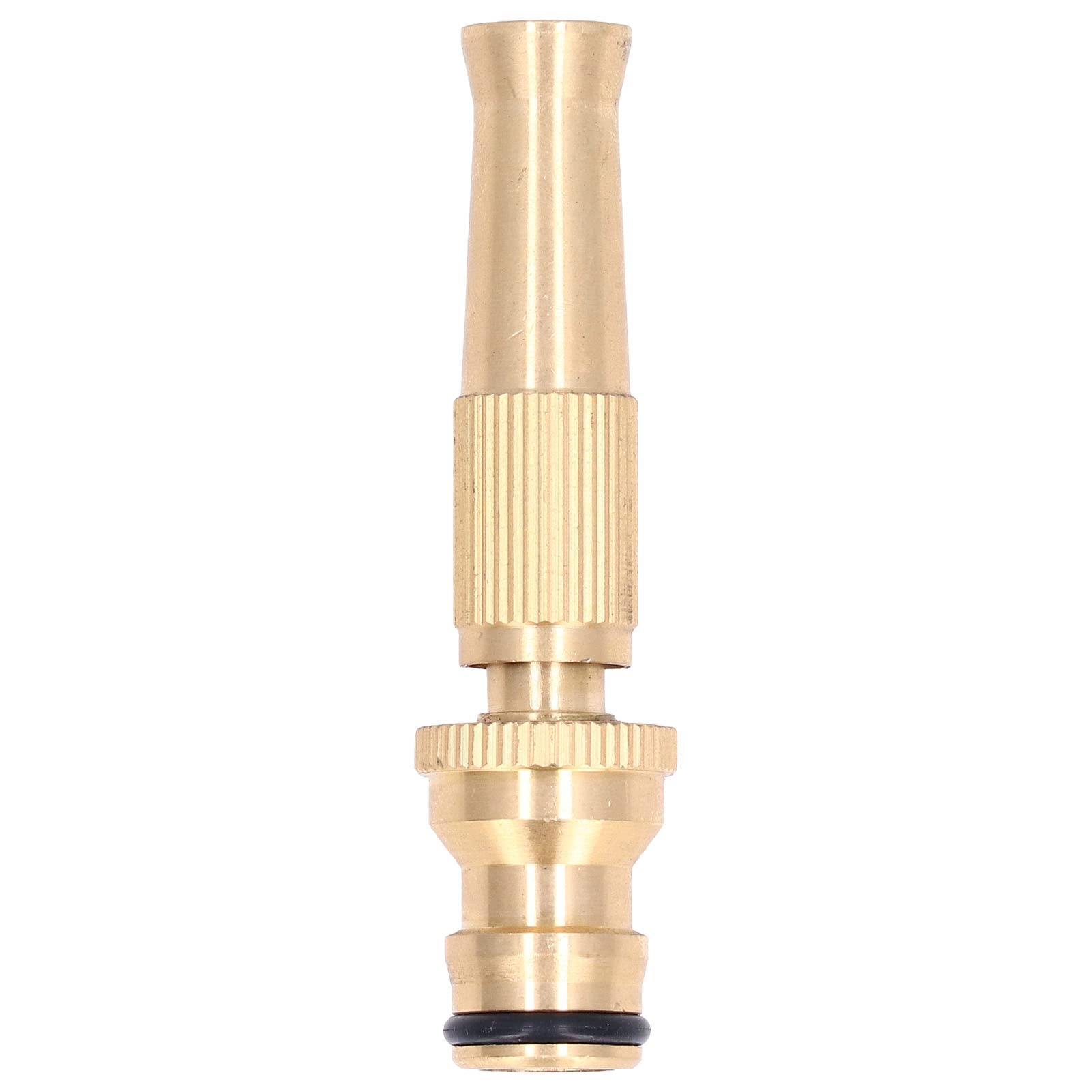Hose Nozzle - Jet Sprayer High Pressure Adjustable Brass Quick Connector for Garden