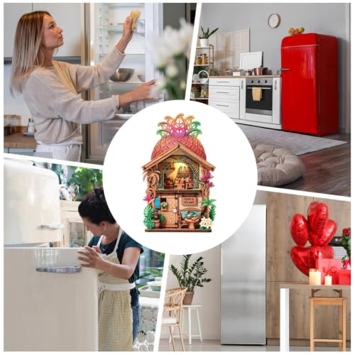 Kit de construcción mini casa artesanal un regalo original de madera para adultos 4