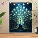 【DIAMOND PAINTING KIT COMPLETO】 La nostra tela ad alta definizione ha numeri chiari e di facile lettura, non è necessaria alcuna esperienza o capacità di pittura per seguire facilmente il modello e creare bellissimi prodotti finiti. La pittura con diamanti può essere decorata in soggiorno, camera da letto, studio, ufficio e altre occasioni, dando alle persone un senso di piacere. Potresti usarlo perfettamente per compleanno,Natale,Capodanno,Giorno del Ringraziamento,regali di anniversario.