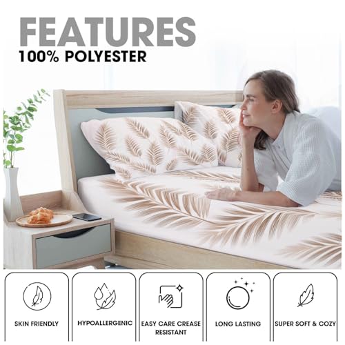 Drap housse antidérapant 160x200 infroissable pour grand matelas - 7