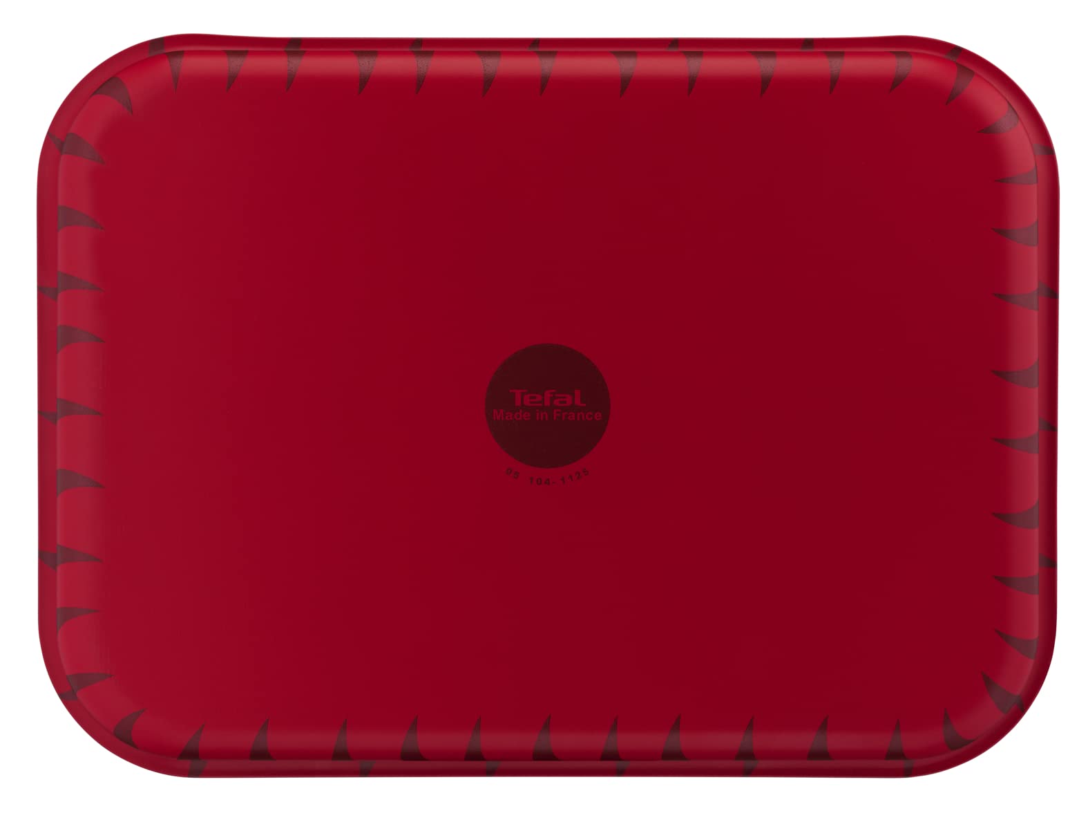 Tefal Les Spécialistes - Plat à Four 24X31 cm - Revêtement Antiadhésif, Aluminium, Diffusion de Chaleur, Nettoyage Facile, Rouge, Fabriqué en France - J5714782