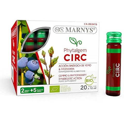 Marnys Phytalgem Circ, formuła wspomagająca krążenie krwi w nogach, 20 x 10 ml, 360 g
