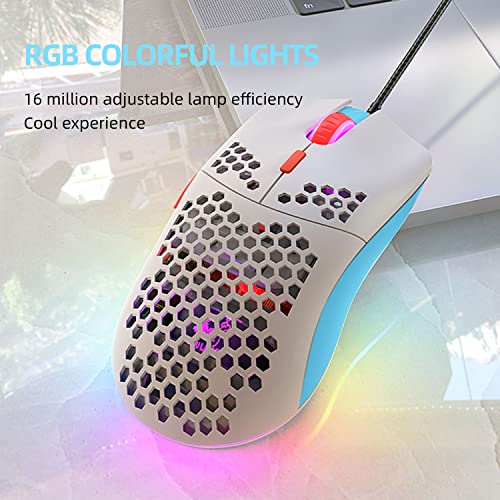 Ratón para juegos programable con 6 botones y 6400 dpi ajustables 6