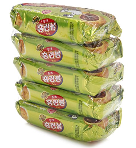 Haitai Homerunball biscuit choco flavor 46g (Pack of 5) Party snacks Gift Kids Snacks