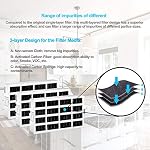 Fresh Flow Refrigerator Air Filter Replacement for Whirlpool W10311524, W10335147, 2319308 Filter for Air1, W10315189 For kitchenaid Refrigerator Air Filters, 3-PACK