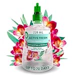 Air Wick Aerosol-Free Automatic Air Freshener Spray Refill, Eucalyptus & Freesia, Pack 1 x 228ml, 24x7 Active Fresh Odour Neutraliser, Lasts Up to 70 Days, Air freshener For Home