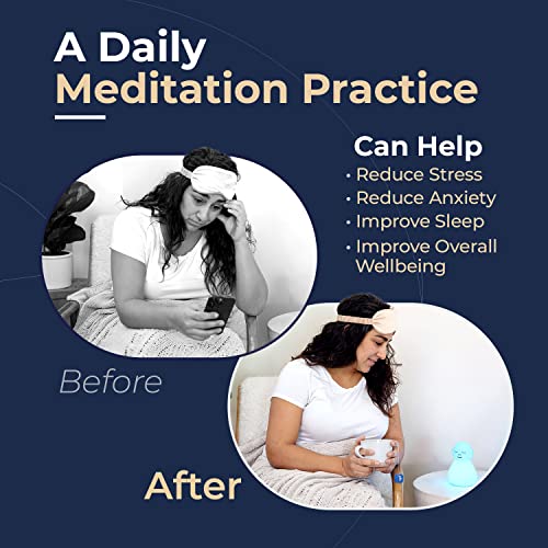 Mindsight 'Breathing Buddha' Guided Visual Meditation Tool for Mindfulness | Slow Your Breathing & Calm Your Mind for Stress & Anxiety Relief | Perfect for Adults & Kids - Image 4