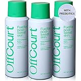 OffCourt Natural Body Spray for Men - Prebiotic Deodorizing Mens Body Spray - Aluminum-Free Spray De