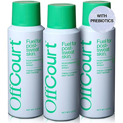 Offcourt Natural Body Spray For Men - Prebiotic Deodorizing Mens Body Spray - Aluminum-Free Spray Deodorant For Entire Body With Fresh Citrus And Driftwood Scent, 3.4 Ounce (Pack Of 3) #TOP6