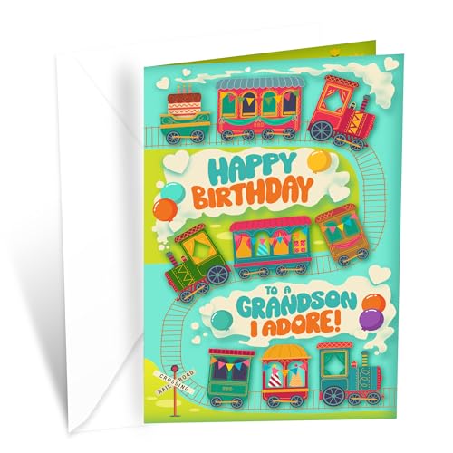 Prime Greetings 032105PG Young Grandson Birthday Card cover