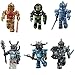 Produktbild Roblox ROB0526 ROB-Multipack Roblox-15th Anniversary Action Collection Champions of Figuren zum 15. Hochzeitstag, 6 Stück (enthält 2 Exklusive virtuelle Gegenstände), Mehrfarbig