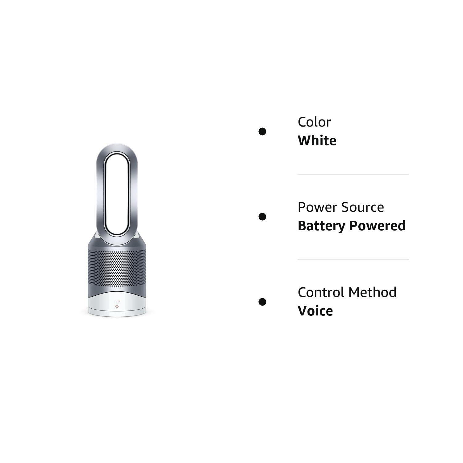 Amazon.com: Dyson Pure Hot + Cool Link HP02 Wi-Fi Enabled Air  Purifier,White/Silver : Home u0026 Kitchen