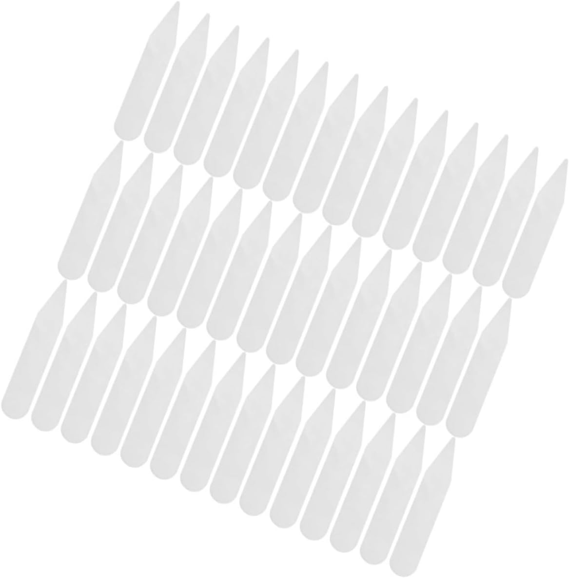 200pcs Collar Stays for Men Pet Shirt Collar Holders Bend-resistant Break-resistant for Formal Wear and Everyday Use
