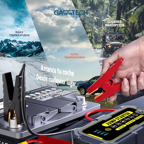 Arrancador de baterias de coche GARRTECH 10000A para motor de 12V 5