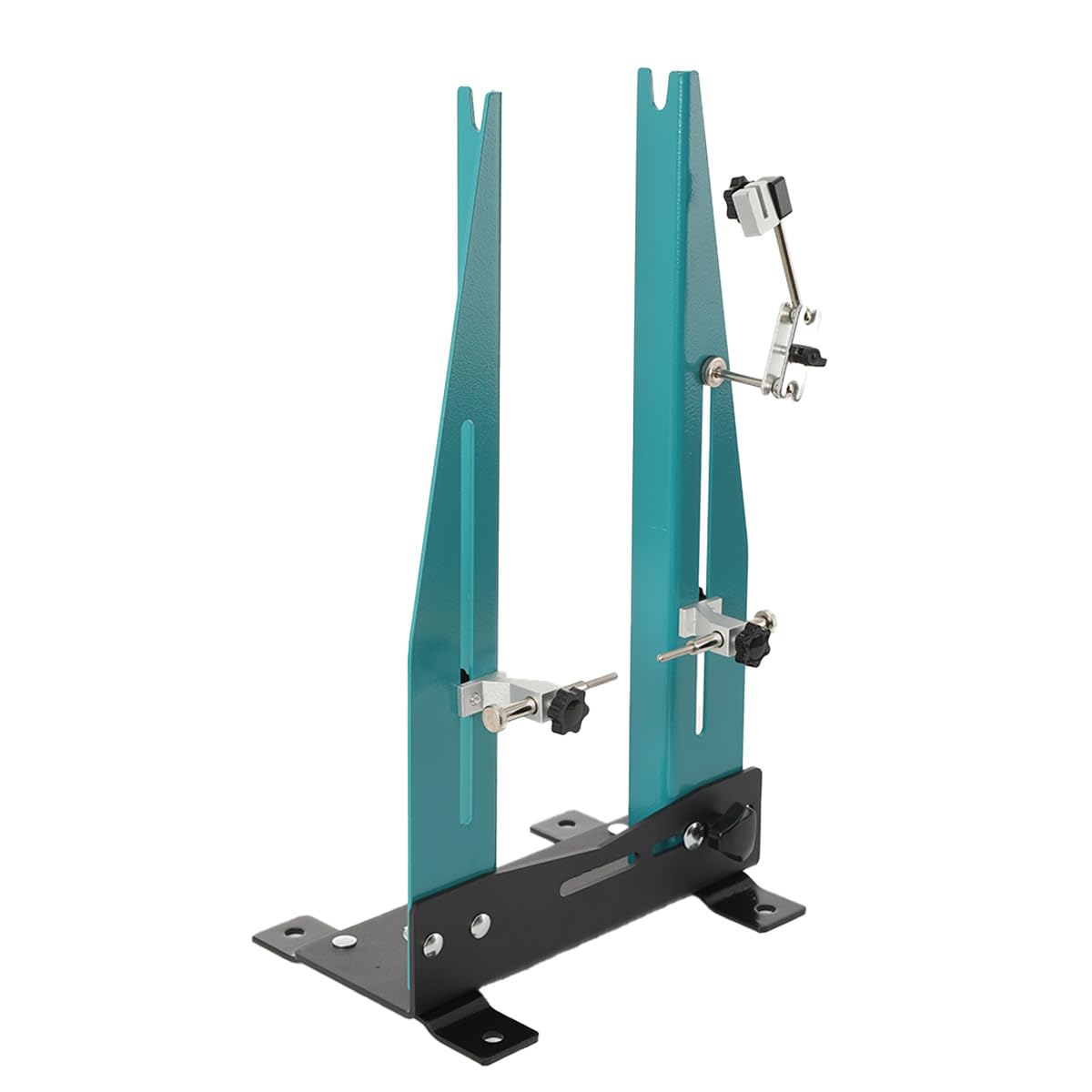 Supporto Centraggio Ruote Supporto Centraggio Ruote Regolabile 16-27.5 Pollici, Strumento Allineamento Ruote, Base Stabile 360° per Officina Casa e Bici Città, MTB, Bicicletta Elettrica