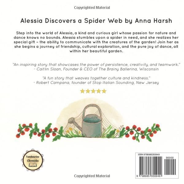 Alessia Discovers a Spider Web - Image 2