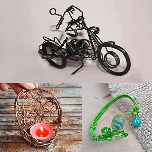 Zhaoyao Bonsai Training Wire Kit 164Ft Anodized Aluminum Tree Wire With Bonsai Tree Cutter Plant Training Wire Tools For Bonsai Trees Indoor Garden Diy Tools (Wire Size 1-Mm, 1.5-Mm, 2-Mm) #TOP6