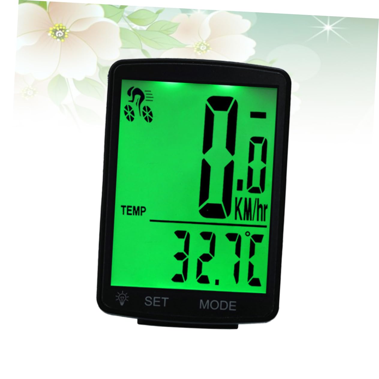 FOYTOKI Motorized Bicycle Speedometer Bike Tachometer Odometer Bike Computer Back Light