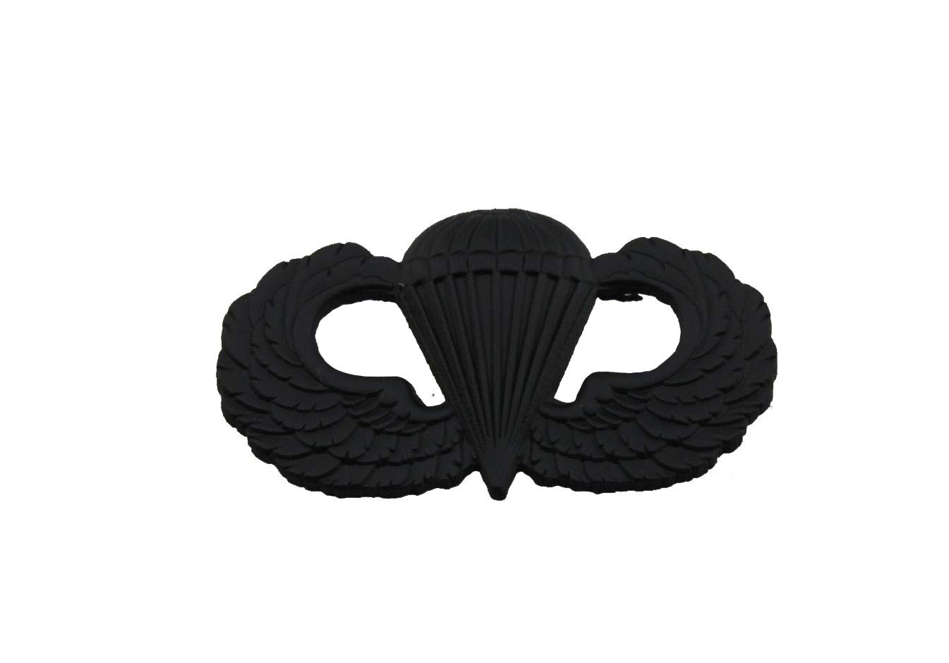 US ARMY AIRBORNE PARATROOPER PARACHUTIST JUMP WINGS BADGE INSIGNIA PIN-BLACK