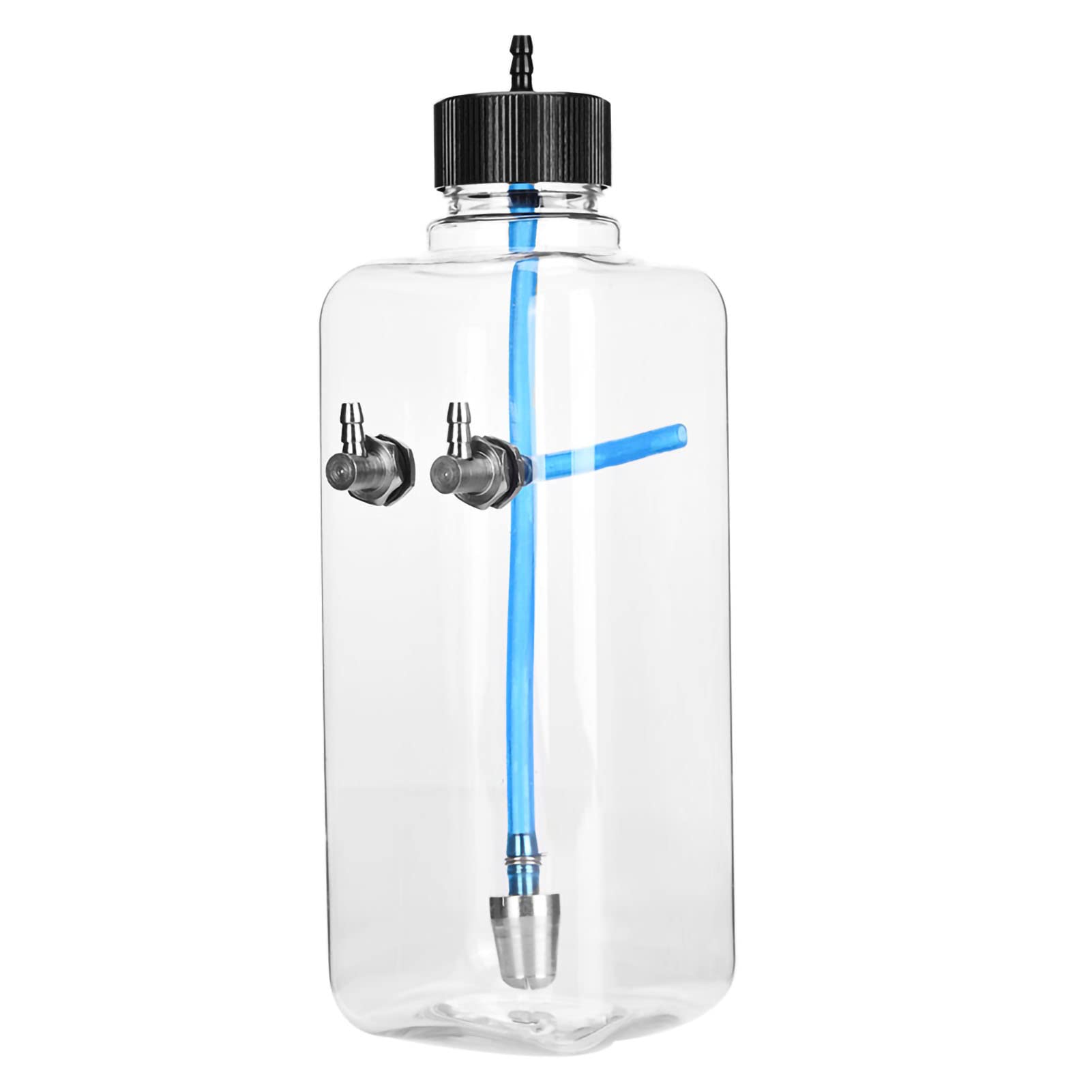 RiToEasysports Réservoir de Carburant RC, Pièces D'accessoires de Modèle de Télécommande Réservoir de Carburant en Plastique Transparent pour Avion RC (500 ML (pour Les Avions 50-70cc))