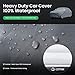 Waterproof Honda CRV CR-V(1995-2026) Car Cover with Breathable Vents, [2026 Upgrade] Premium Covers with Cotton Liner and Zipper Door, Sun Rain Snow Dust Uv Protection.(Gift with Towel)