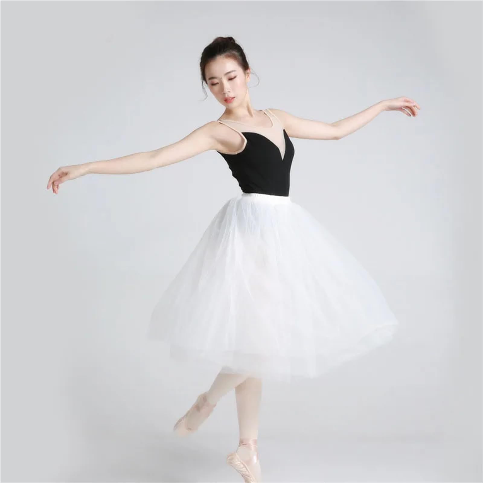 Falda de Ballet tutú for Adultos, Enaguas Tul esponjosas, for Bodas y Fiestas para Mujeres
