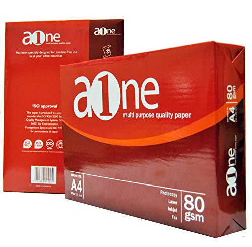 RISMA CARTA A4 BIANCA 80GR AONE MULTIUSO 500FOGLI
