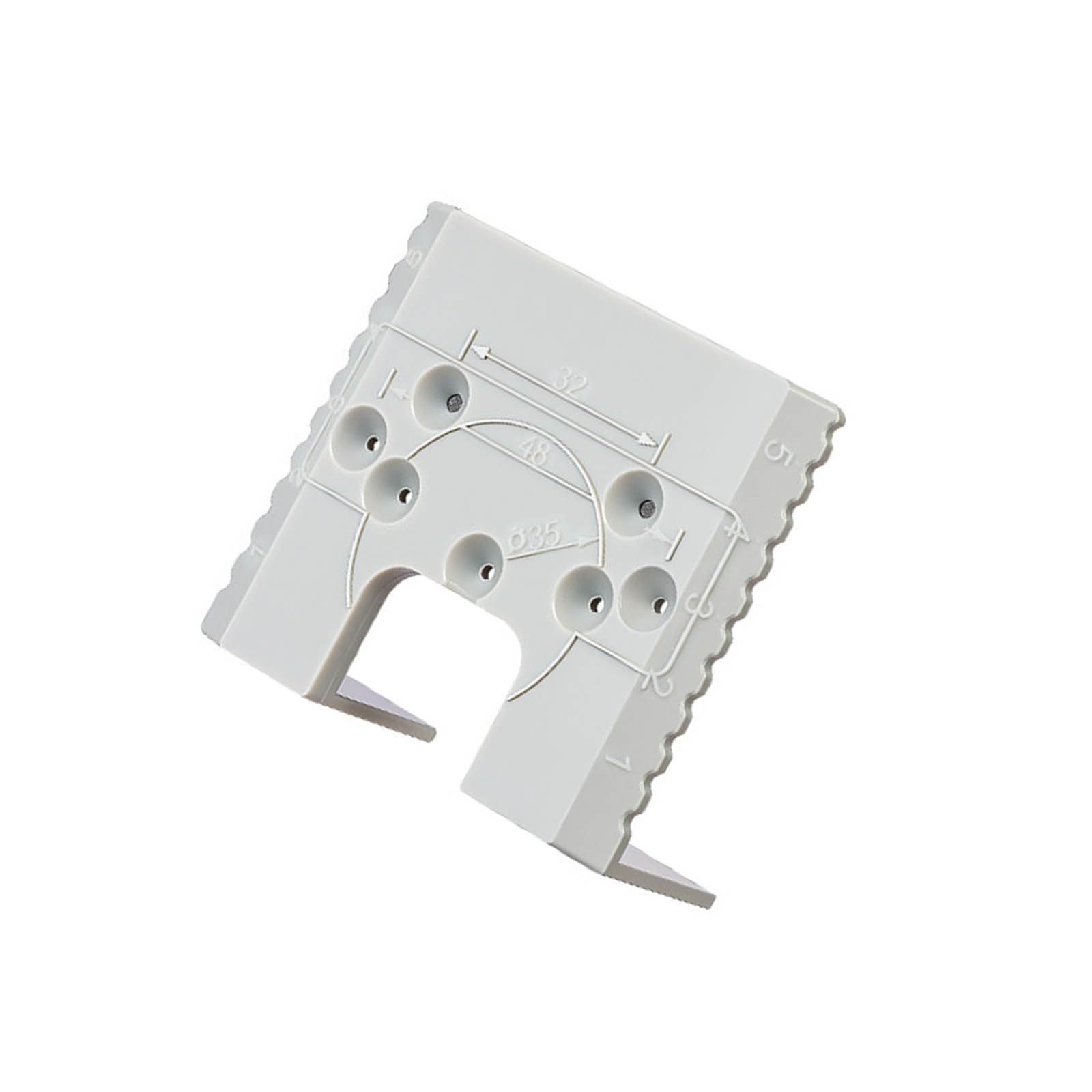 Elnwnnkc 1Pc Door Jamb Hinge Jigs Retainer Cabinet Door Installation Point Fixed Plate For Pocket Drawer Garage Home Enduring Woodworking Panel Hinge Jigs Tool