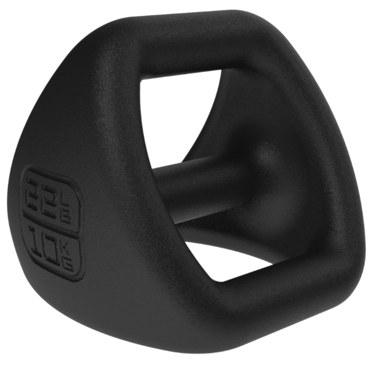 TRX YBell Pro Series 3-in-1 Dumbbell, Kettlebell and Push Up Stand Workout Equipment | Commercial Grade Powder Coated Surface | Perfect for Strength Training & Conditioning Workouts | 22 LBS