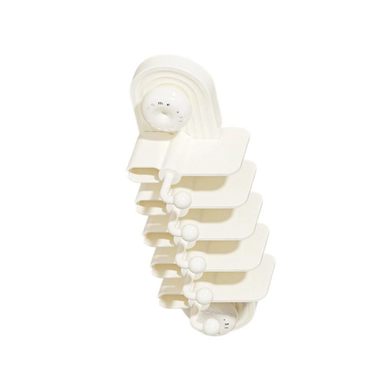 LUCKGONI Wall Mount Toothpaste Holder And Bathroom Organizers With Multiple Layer For Shampoo Cosmetics And Toiletries