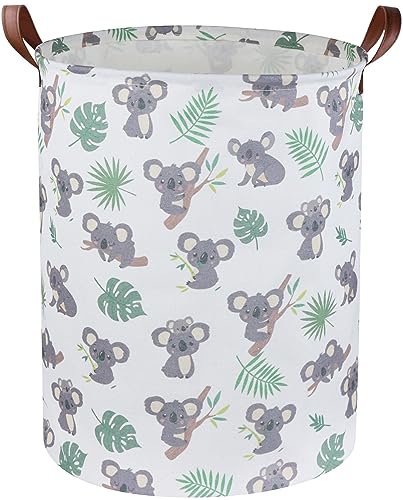 Image of Essme Baby Laundry Basket,Kids laundry hamper for Baby Room Decor,Nursery Hamper, Animal Basket,Gift Baskets,Home Organizer(Koala)