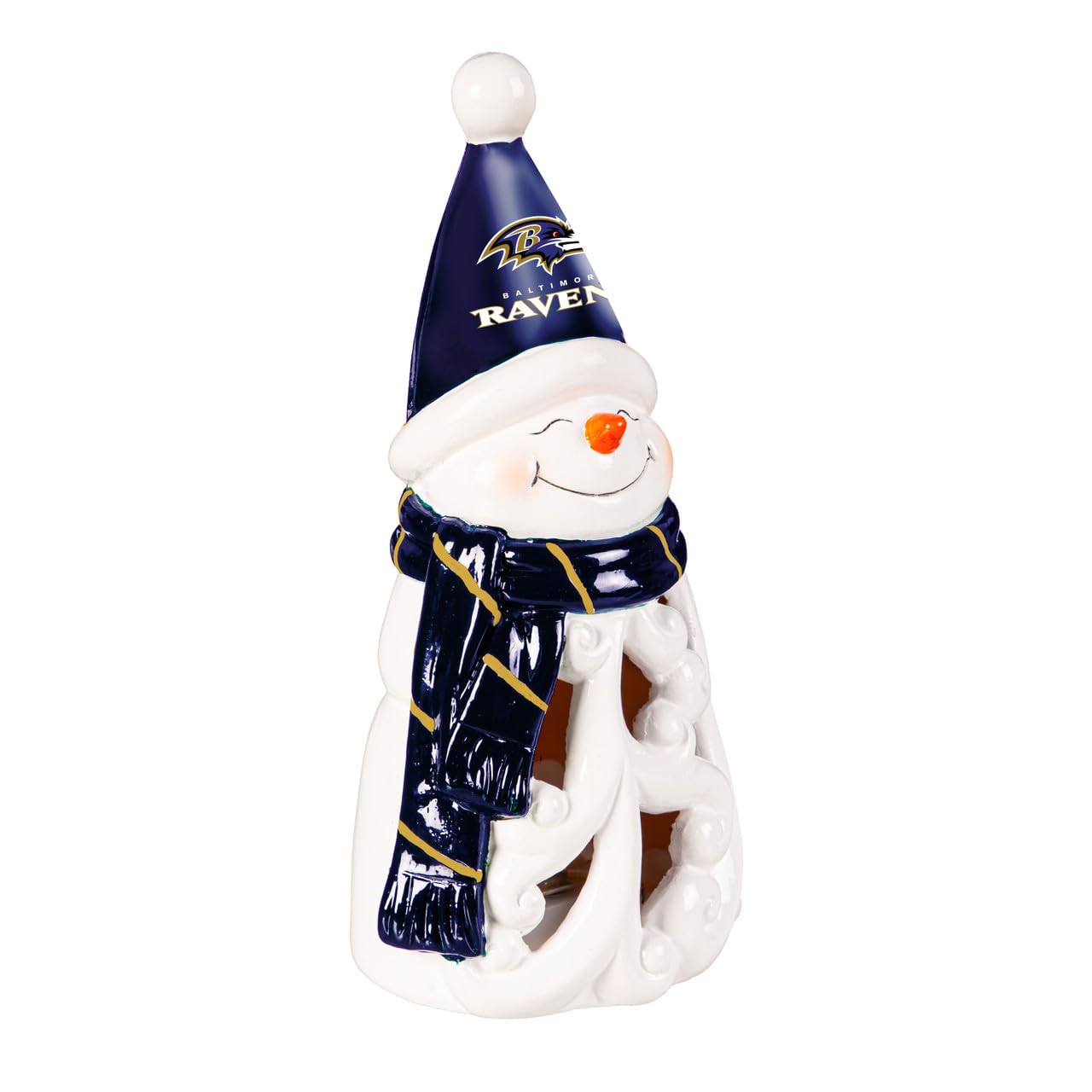 Statuette de bonhomme de neige à LED Team Sports America haute qualité