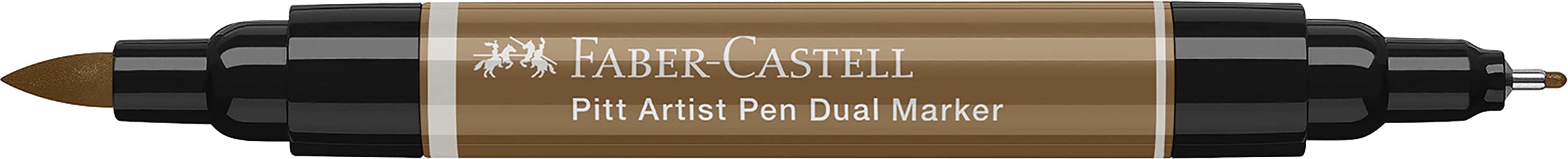 Faber-Castell Art & Graphic Pitt Artist Pen Dual Marker India Ink, Raw Umber, Single Pitt Pen, Art, Craft, Drawing, Sketching - Image 2