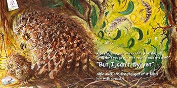 Paperback Alfie the owl: Learns to fly Book