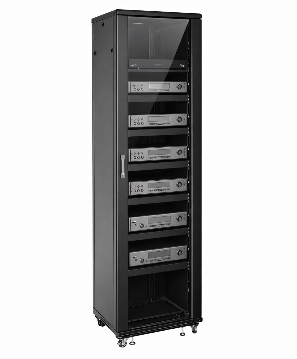 TECHLY Professional 026562 Armario Rack 19" 600x600 44U para Audio Video Negro