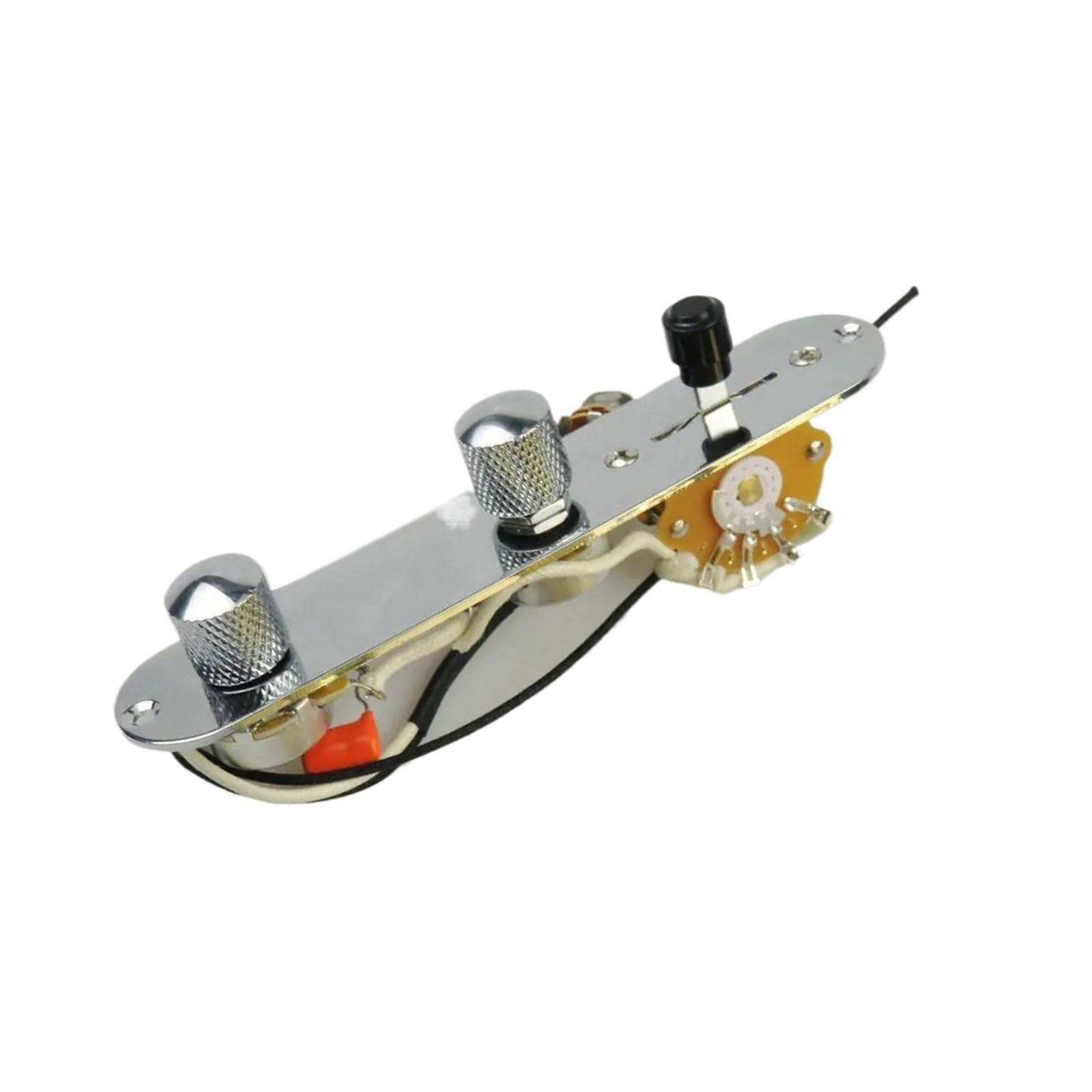 Arnés Cableado Guitarra Eléctrica Potenciómetro de eje de cobre de 250 K para pastilla de guitarra eléctrica TL