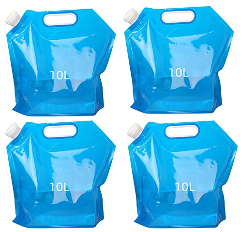 OrangeClub 4 Stück Wasserkanister Faltbar 10L Faltbarer Wasserkanister...
