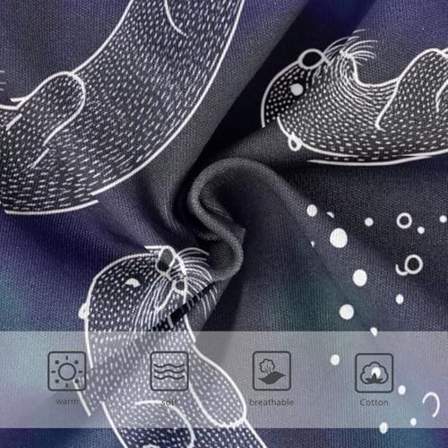 Space Otters Ocean Panties Little Girl Toddler Girls Underwear Cotton Durable Undies Kids Briefs 2t3