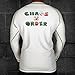 Chaos and Order Zombie Long Sleeve BJJ Rashguard - Small - White