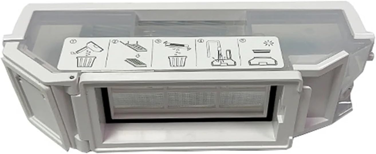 Dust Box,Compatible for Deebot, T30 Pro T30 MAX Robot Vacuum Cleaner Replacement Parts Trash Dust Box