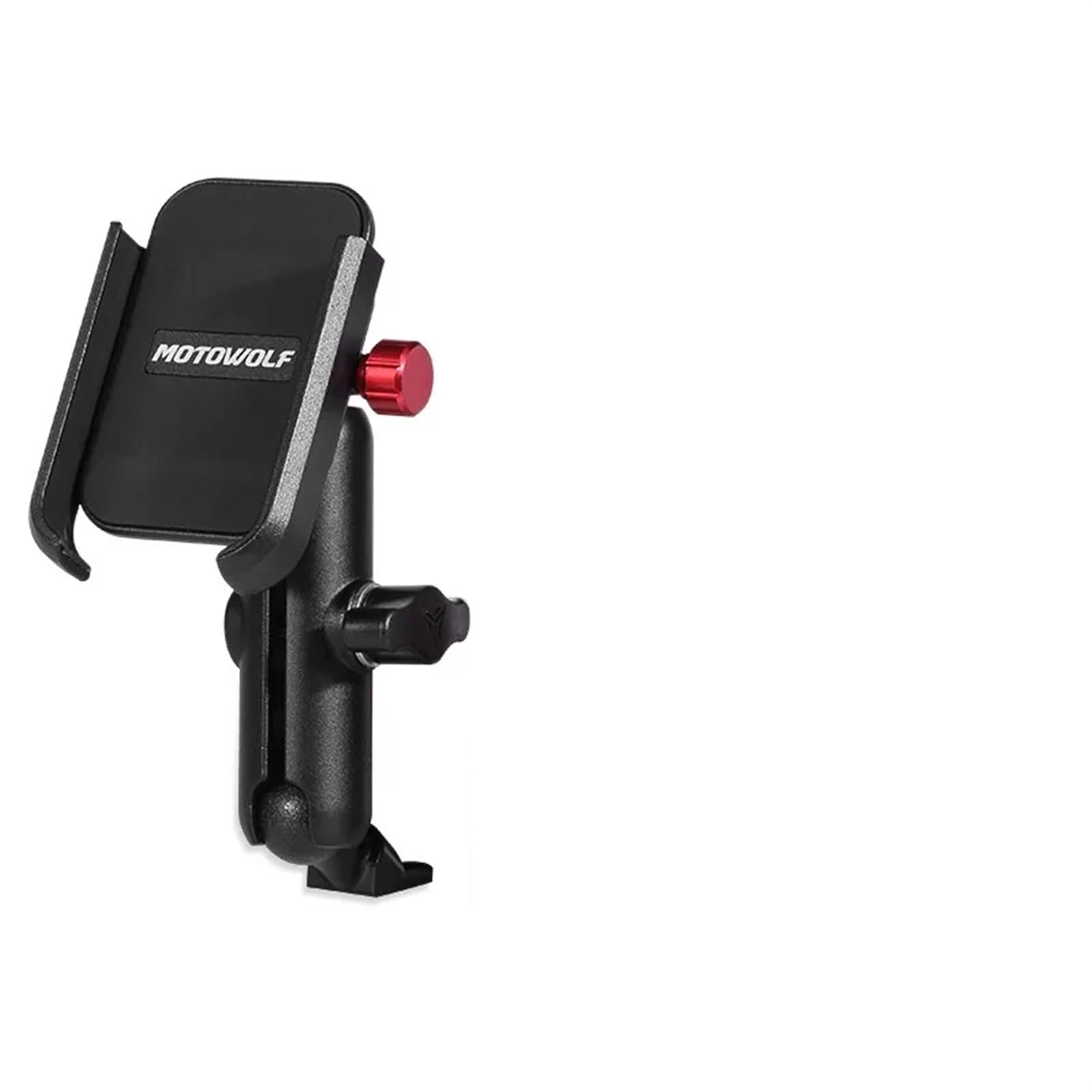 Supporto Cellulare Moto Supporto Mobile Universale Bici Moto Manubrio Alluminio 12-24V Con Caricatore USB Telefono Cellulare Specchietto Retrovisore(Rearview Charging)