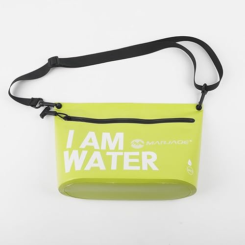 Miniatura 4 de IPX7 Bolsa seca impermeable 2.5L Flotante PVC Saco seco con cremallera impermeable correa de hombro para kayak, natación, playa, viajes, barco,